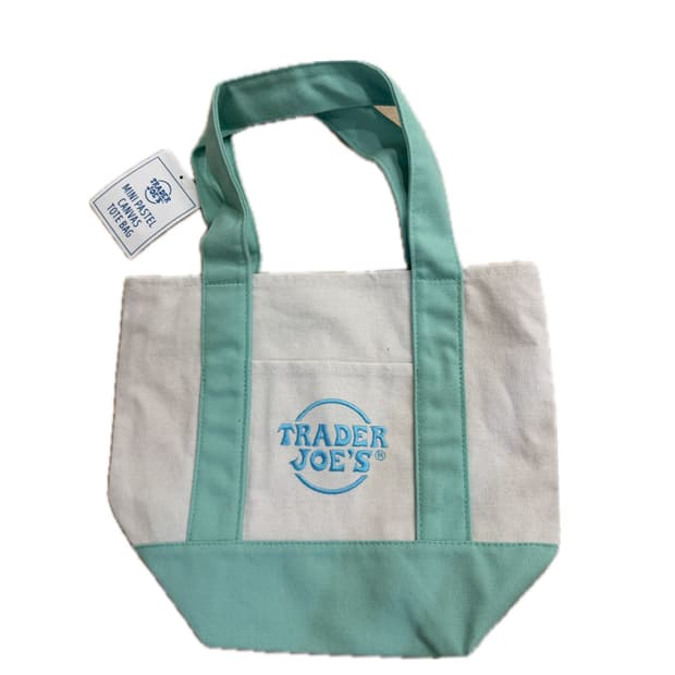 [새상품] 트레이더 조 에코백 파스텔