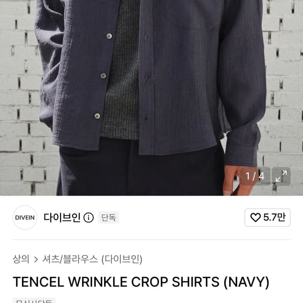 다이브인 셔츠