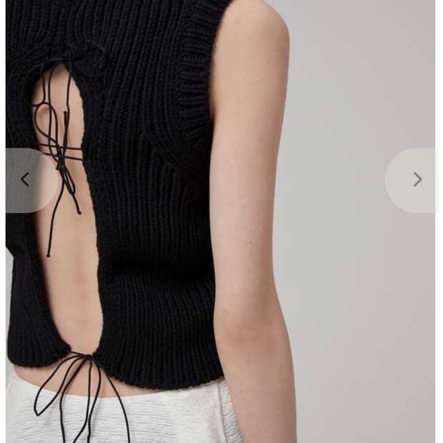 세실리에 반센 니트조끼