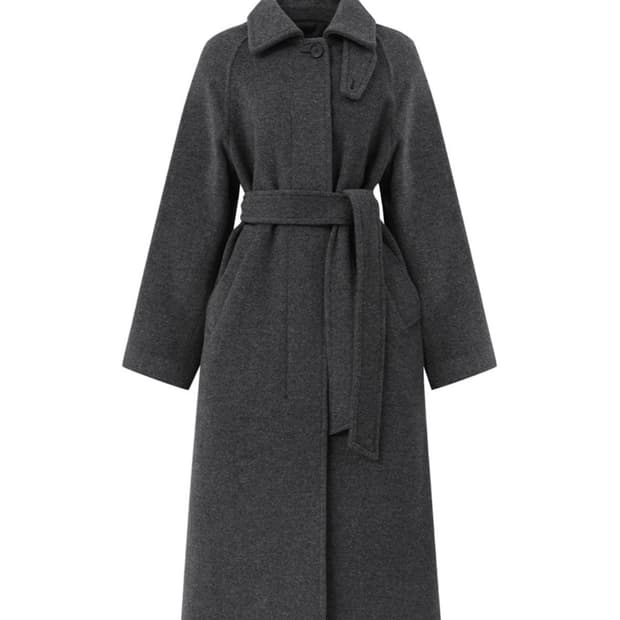 룩캐스트 아만다 레글런 캐시미어 코트