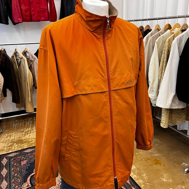 겐조 골프 바람막이 자켓 오렌지