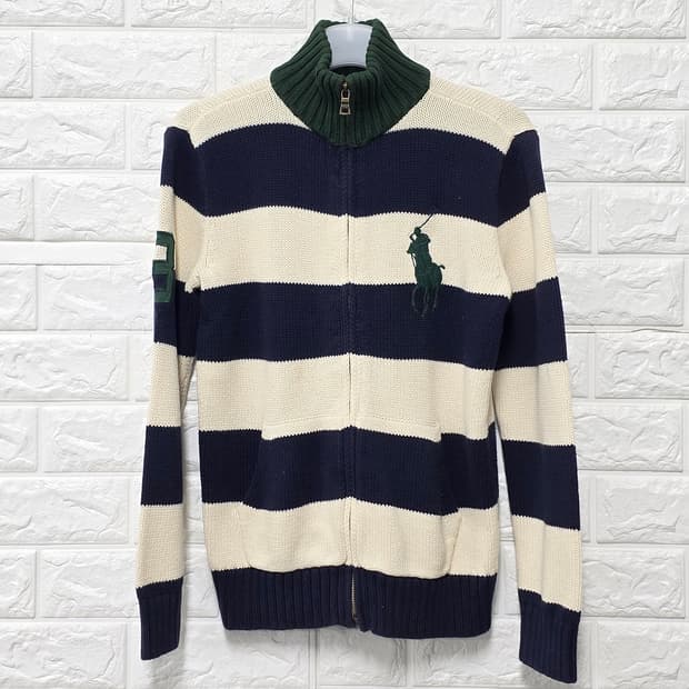 택포_ 폴로 랄프로렌 키즈 니트 집업 M(10-12)