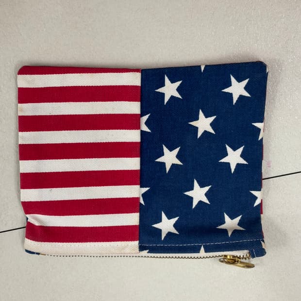 아메리칸 어패럴 성조기 파우치
