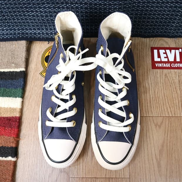 일본판 converse 컨버스 올스타 1SE168 골드포인트 하이
245