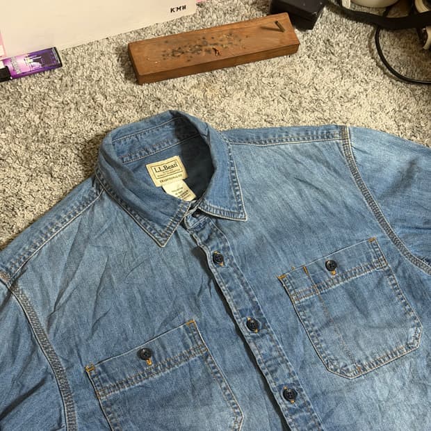 LL Bean 엘엘빈 데님 셔츠