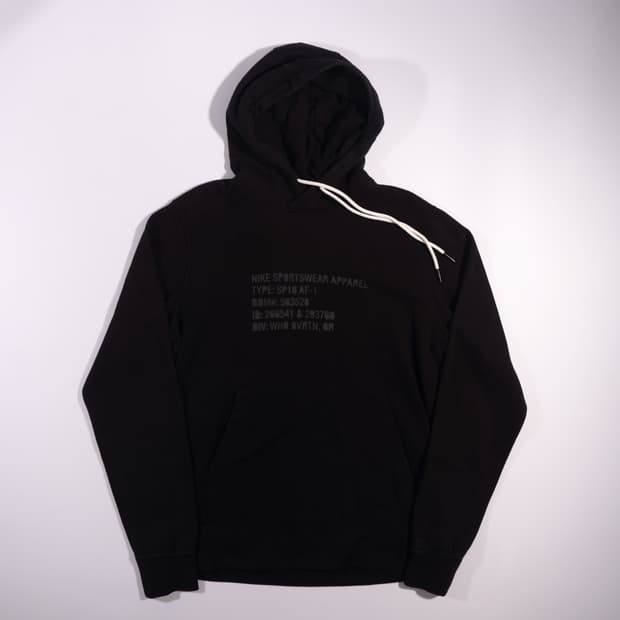 나이키 프린팅 후드 B276