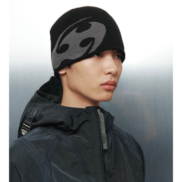 산산기어 비니 블랙 24fw