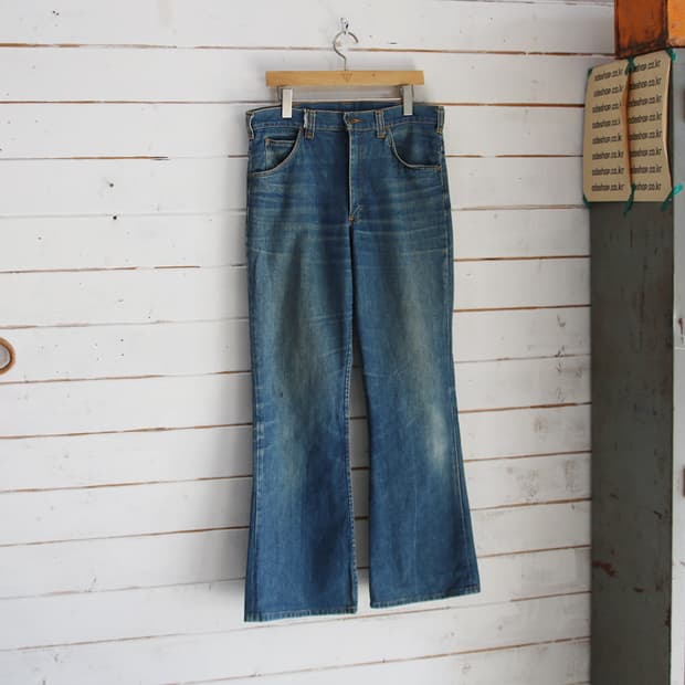 (착용컷) 80~90's Lee 부츠컷 진 (남성용 33)