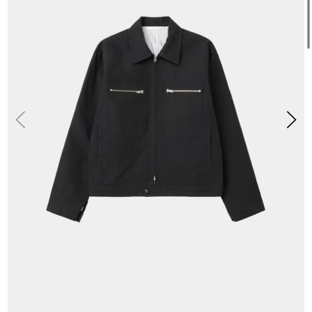 강정석 French Cycle Jacket black 50