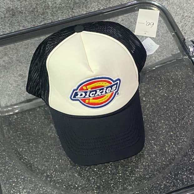 디키즈 시그니처 로고 하프 메쉬 캡 B5486