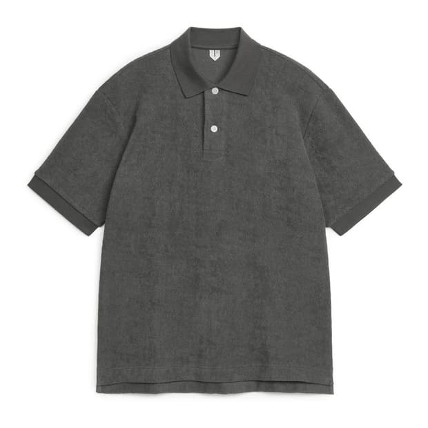 (새상품) Arket 아르켓 타월링 폴로 카라티 M