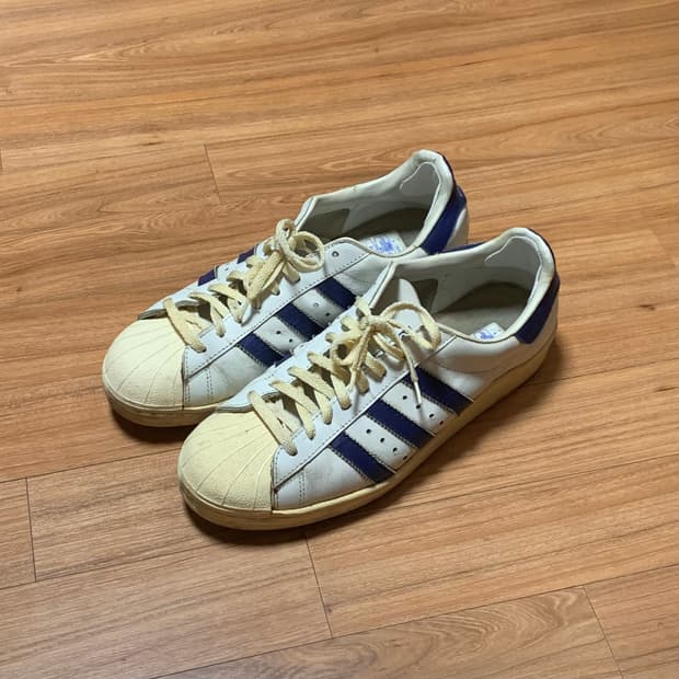 빈티지 80s 프랑스제 슈퍼스타 270사이즈