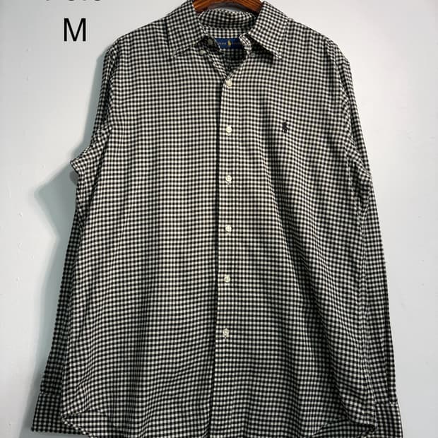 Polo 폴로 랄프로렌 신형 깅엄체크 셔츠 m