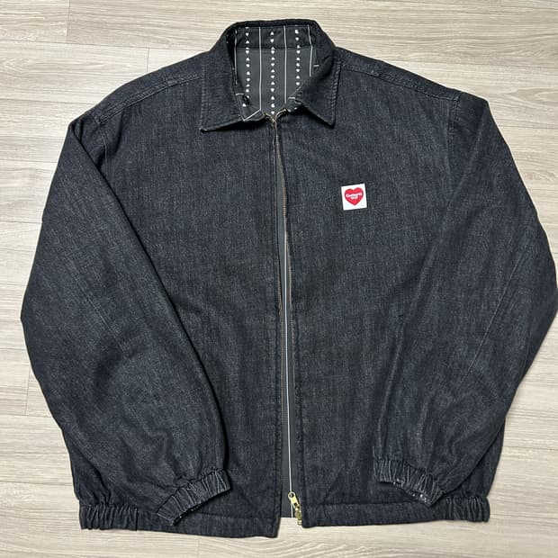 [L/라지] 칼하트WIP 허드슨 자켓 블랙 스톤워시