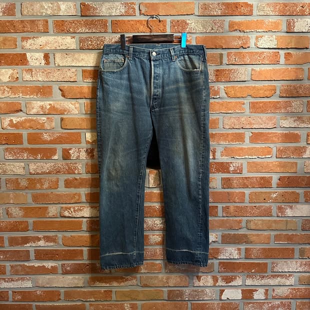80s USA 빈티지 리바이스 501 데님 팬츠