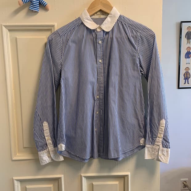 일본 빈티지 스트라이프 셔츠