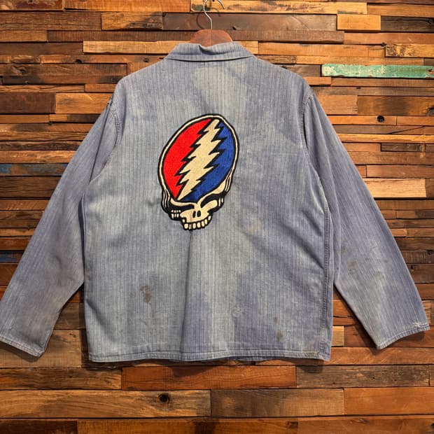 40-50s Frenchwork Jacket Embroidered