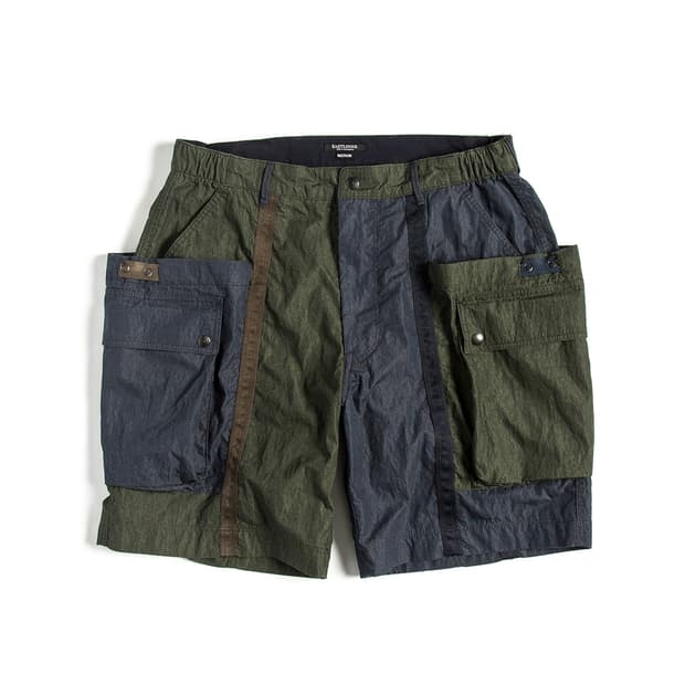 이스트로그 wagon short navy&olive 반바지