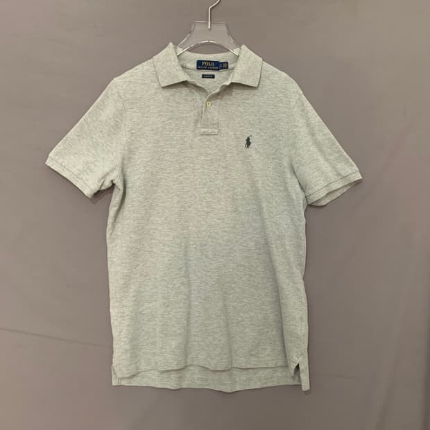S 폴로랄프로렌 클래식핏 그레이 PK 반팔 카라티