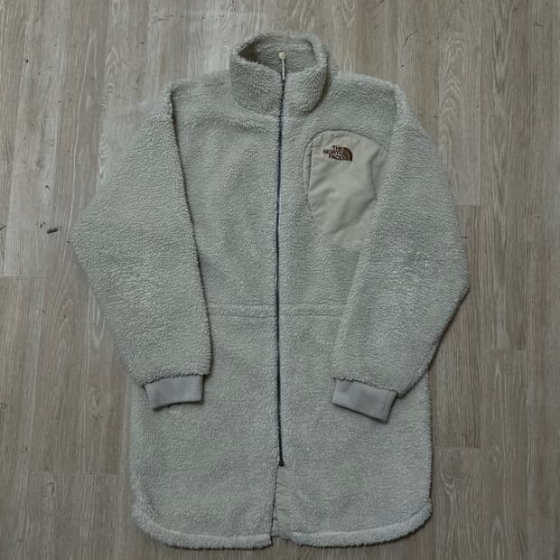 노스페이스 키즈 플리스 롱 후리스 자켓 160 