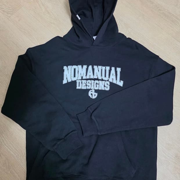 [새제품] 노매뉴얼 후드티 L