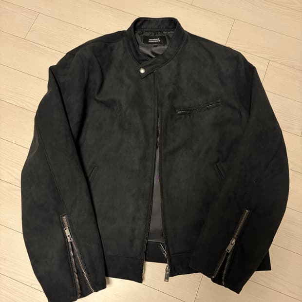 무탠다드 신세틱 스웨이드 자켓