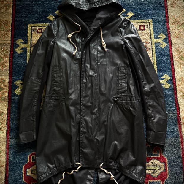 15fw Rick Owens drkshdw fishtail Jacket