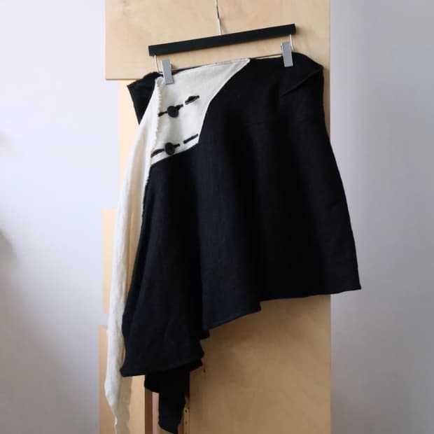 Y’s Asymmetric Skirt