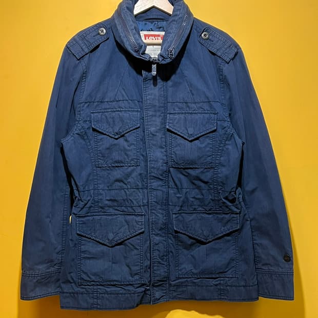 [L] 리바이스 필드 자켓 블루 M65 밀리터리 워크 웨어