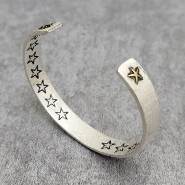 star cuff bracelet