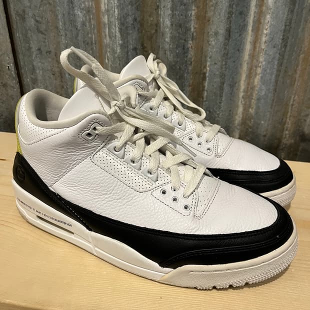 조던 3 레트로 x 프라그먼트