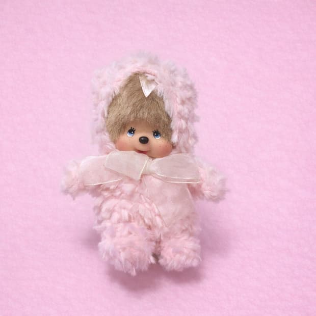 홍콩 핑크베어 몬치치 키링