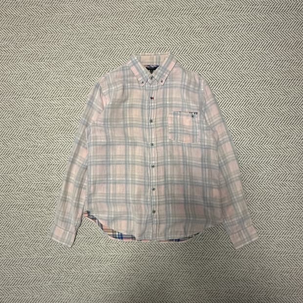 BEAMS check shirt