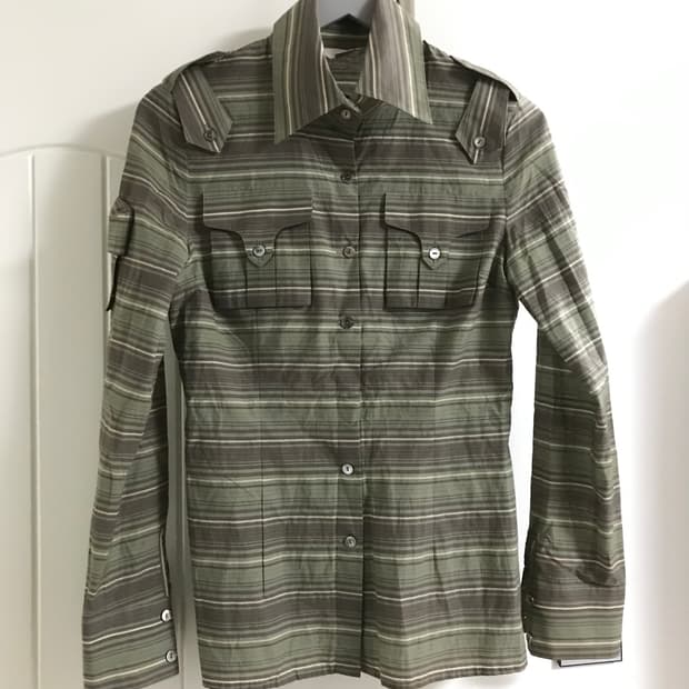 빈티지 사파리셔츠