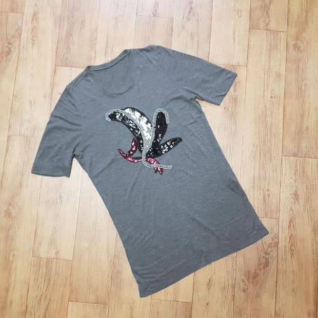 시스템(SYSTEM) 시퀸장식 티 55-66 