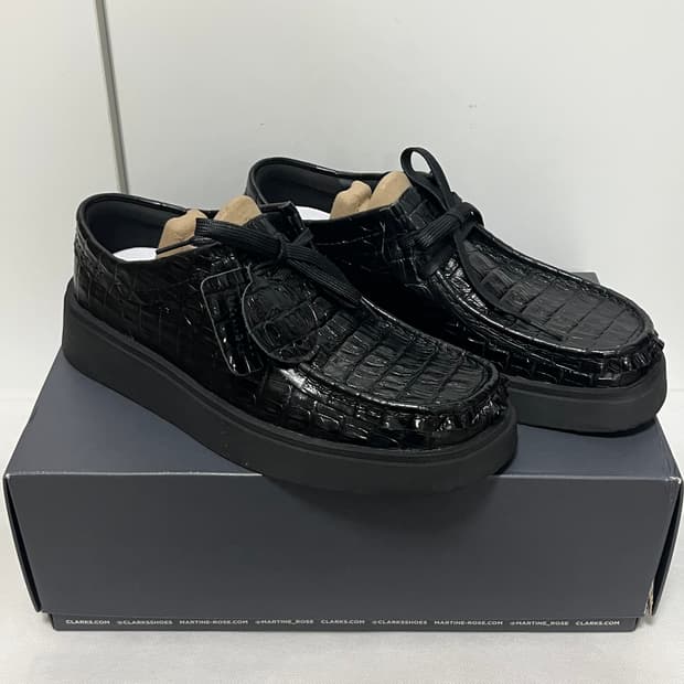 [uk8]마틴로즈 x 클락스 25ss 왈라비/블랙