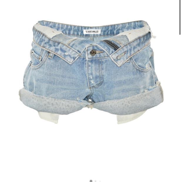 222 DENIM 003 블루 S