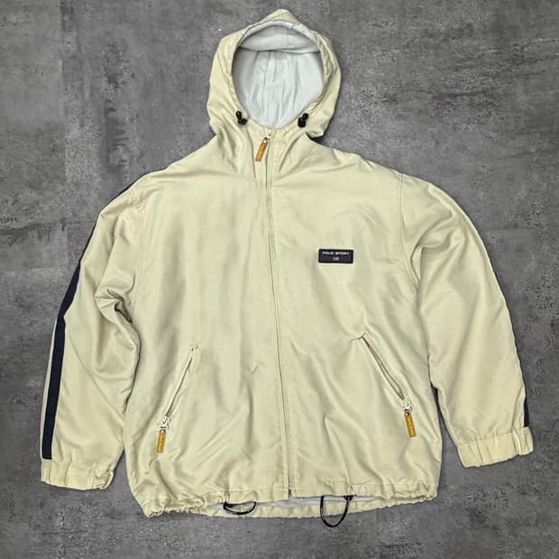 90s 폴로 스포츠 랄프로렌 자켓 베이지