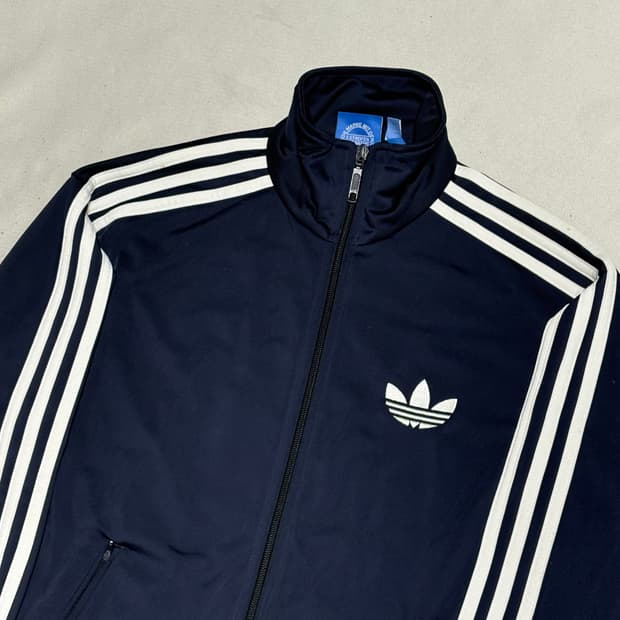 85 아디다스 파이어버드 네이비 트랙탑