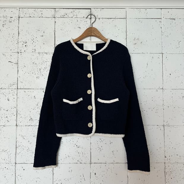 우먼free haag 가디건 네이비