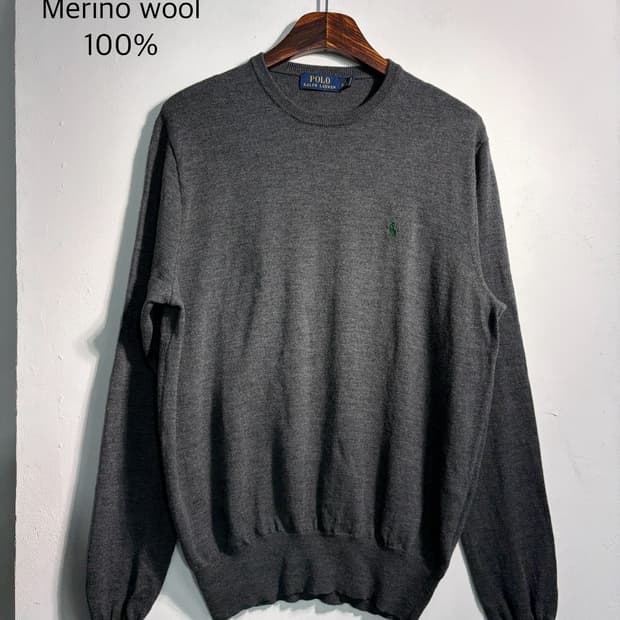 Polo 폴로 랄프로렌 merino wool 100% 니트 m