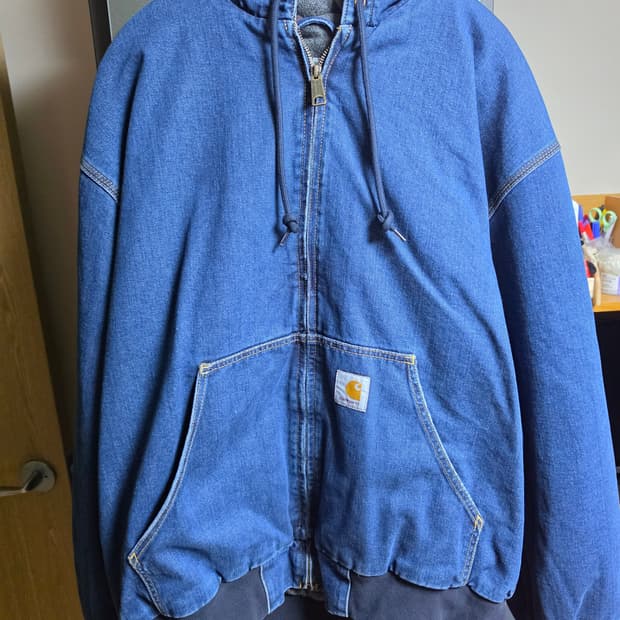 칼하트 wip 메이틀랜드 og 데님 액티브자켓 XL사이즈 판매합니다