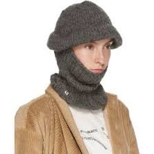 BLESS 블레스 니트 바라클라바 