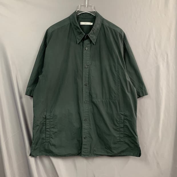 M 코오롱 24/7 시리즈 오버핏 포켓 반팔 셔츠