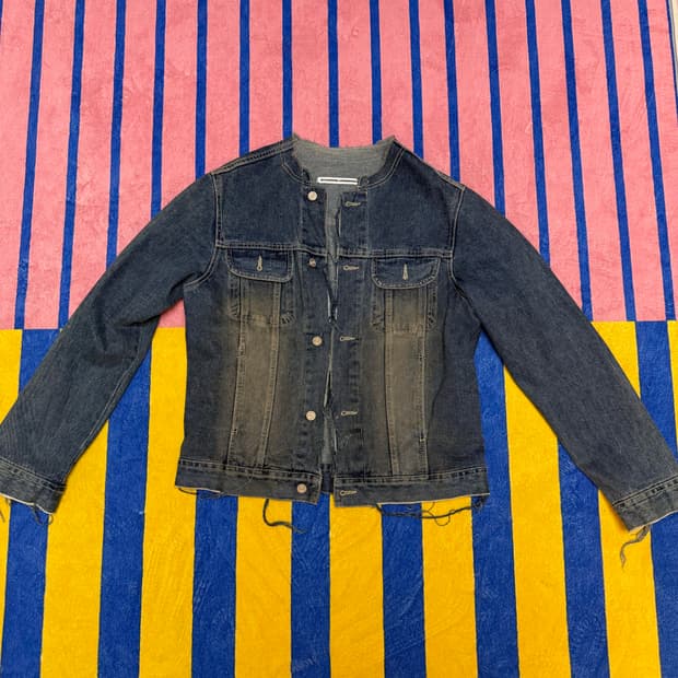 마니딥블루메모리즈 데님 청자켓