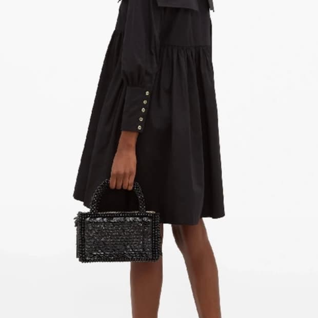 [몰리고다드] 세일러 블랙 드레스 uk8