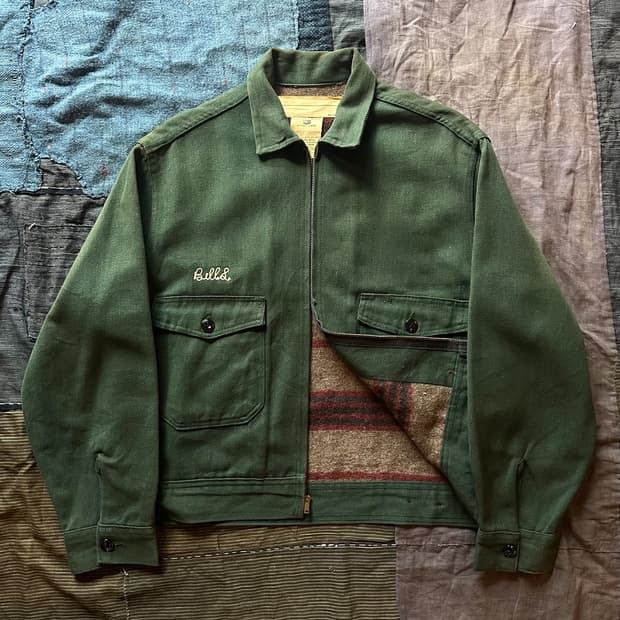 50s USA Whipcord Work Jacket