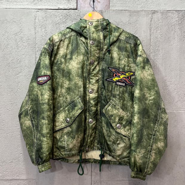 (M) 90s 야마하 타이다이 스타일 바람막이 점퍼