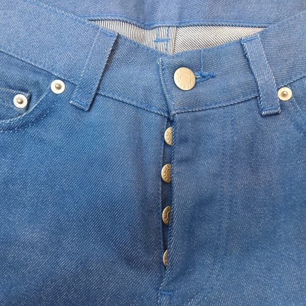 헬무트 랭(Helmut Lang) GTR기 이탈리아제 클래식 로우 데님