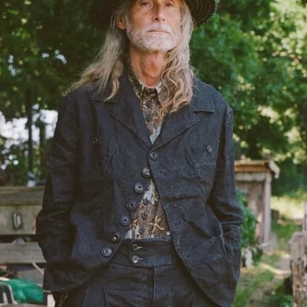 John alexander skelton 스톤워시 리넨 자켓